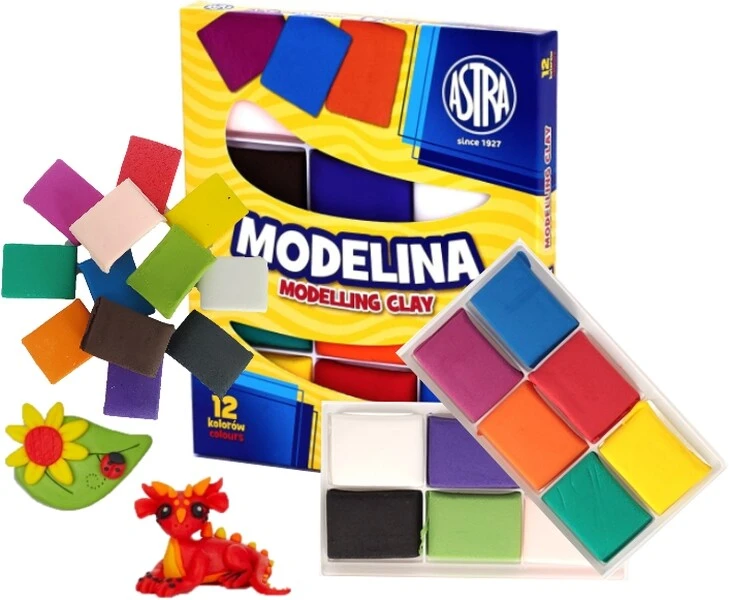 Modelina ASTRA 12 kolorów