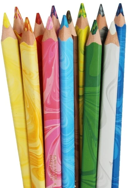 Kredki Magic Trio 12+1 Koh I Noor tęczowe