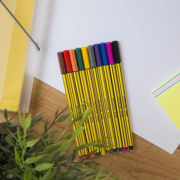 Cienkopisy D400 D.Rect 10 kolorów