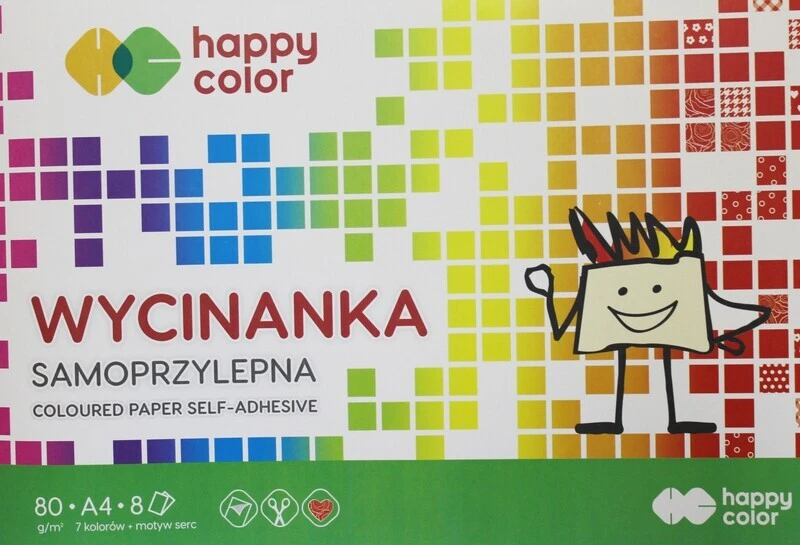 Zeszyt papierów samoprzylepnych A4/8k + motyw GDD