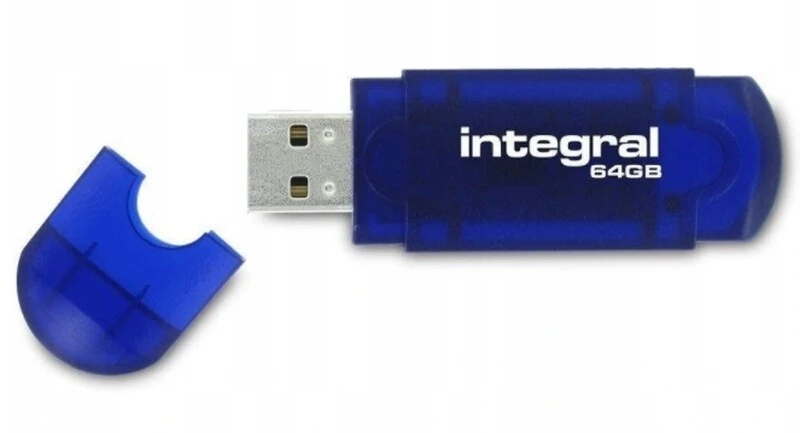 Pendrive Integral USB 64GB Flash Drive EVO blue