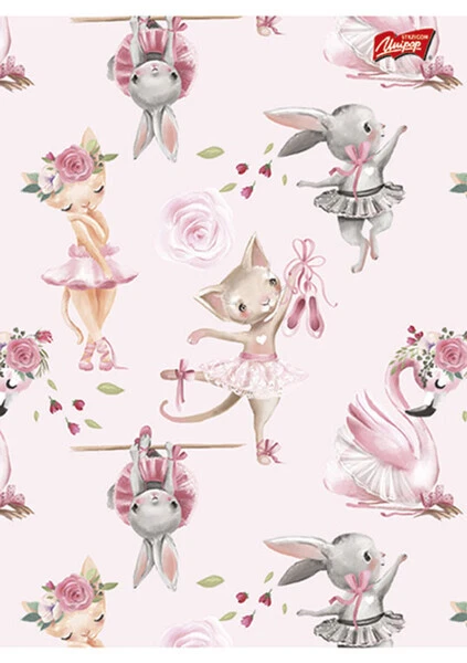 Zeszyt laminowany A5 32k szeroka linia Unipap Girls