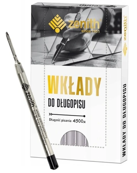 Wkład do długopisu ZENITH czarny
