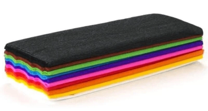 Bibuła Happy Color marszczona płaska 25x200