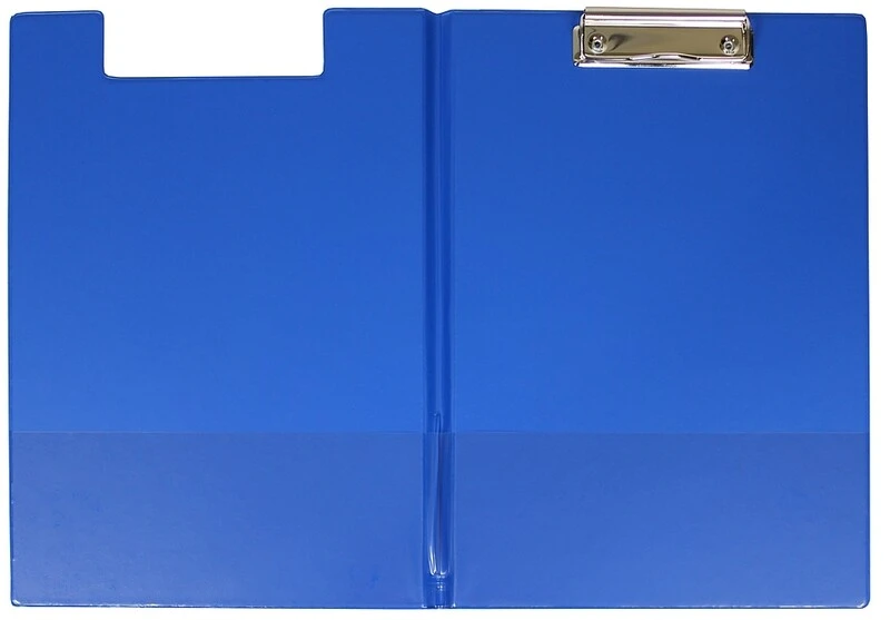 Podkład deska z klipem i okładką A4 BIURFOL niebieski