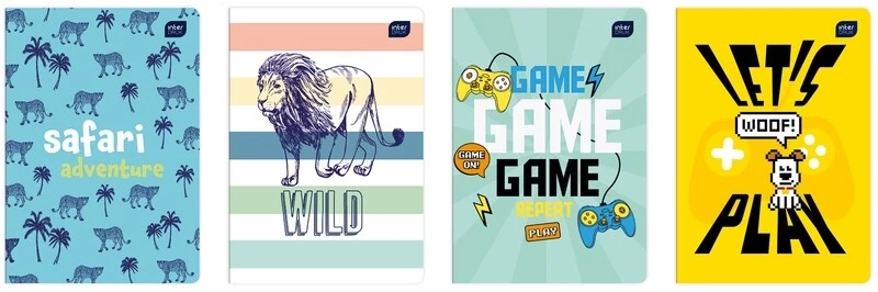 Zeszyt A5 16k kratka Trends Boys