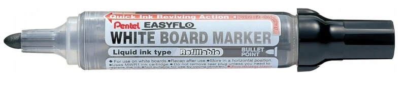 Marker Pentel suchościeralny MW50M czarny