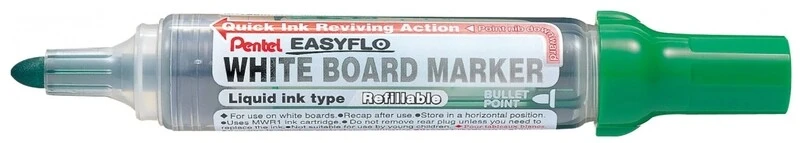 Marker Pentel suchościeralny MW50M zielony