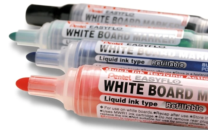 Marker Pentel suchościeralny MW50M zielony