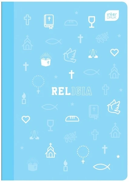Zeszyt tematyczny A5/60k kratka RELIGIA Ściąga PP