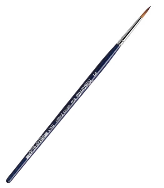 Pędzel okrągły syntetyczny Bronzo 450/3 Tintoretto