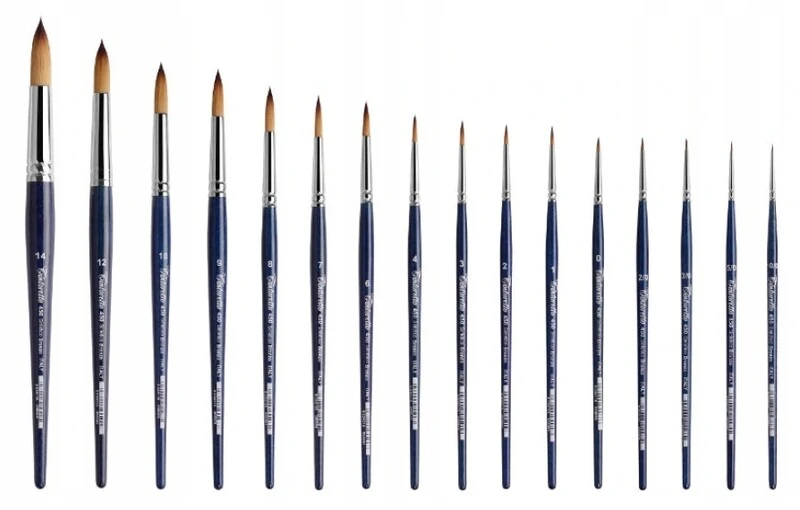 Pędzel okrągły syntetyczny Bronzo 450/3 Tintoretto