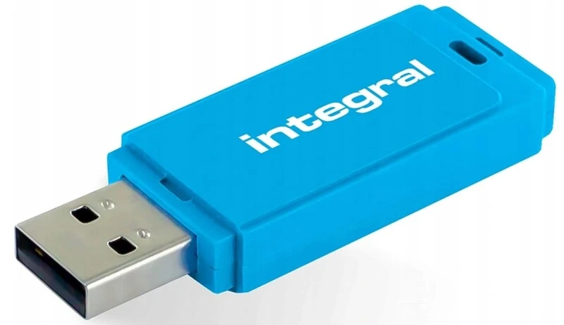 Pendrive Integral USB 32GB Blue NEON do kluczy