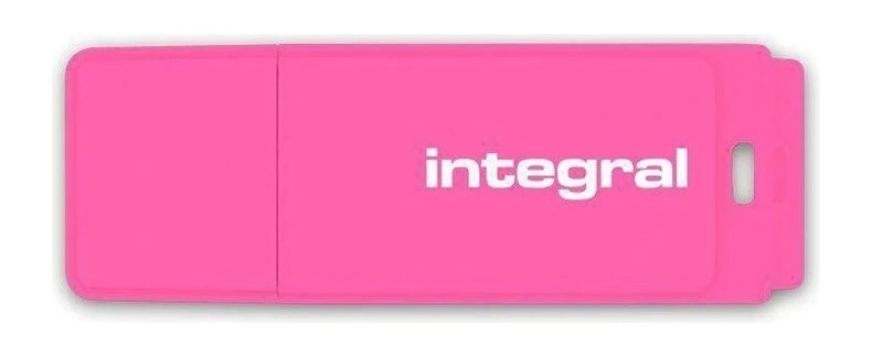 Pendrive Integral USB 32GB Pink NEON do kluczy