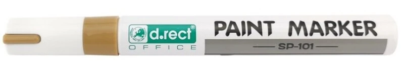 Marker olejowy D.RECT SP-101 złoty do nagrobków