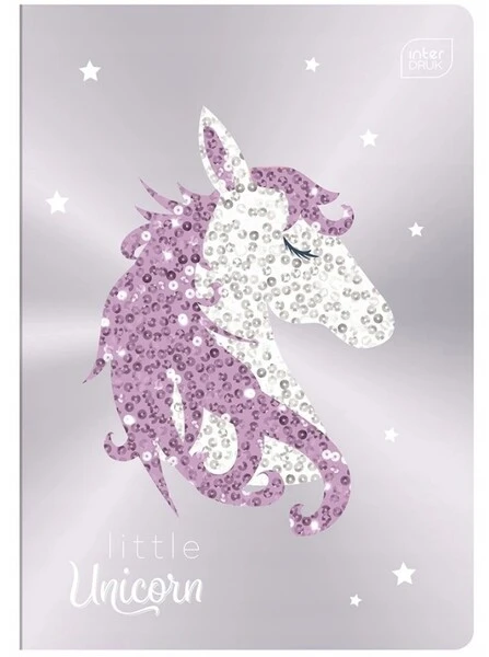 Zeszyt A5 16k kratka INTERDRUK Shine Metallic