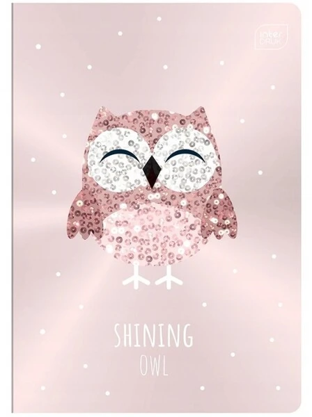 Zeszyt A5 16k kratka INTERDRUK Shine Metallic