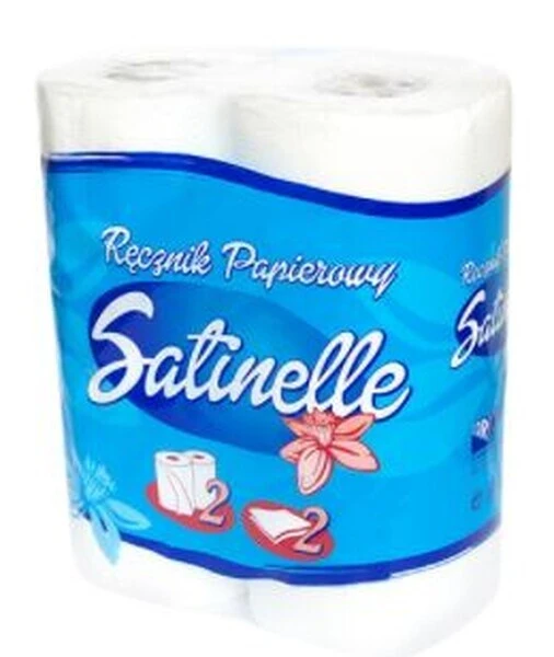 Ręcznik papierowy 2szt celuloza biały