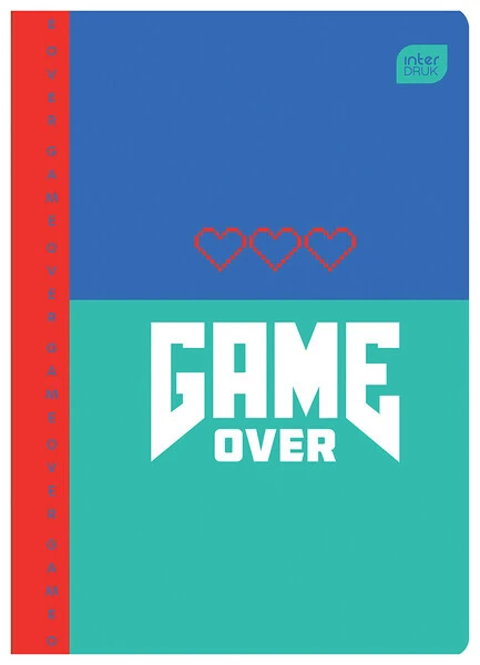 Zeszyt A5 16k 3 linia kolor INTERDRUK Trends Boys