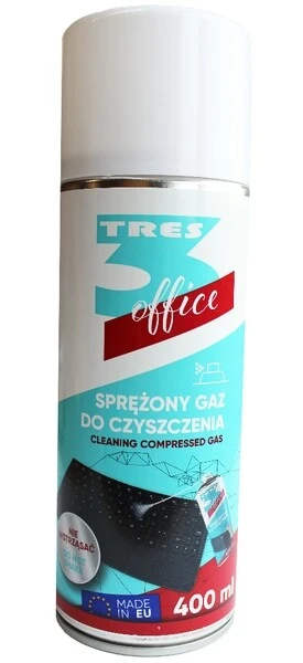 Sprężone Powietrze gaz do czyszczenia 400 ml Tres