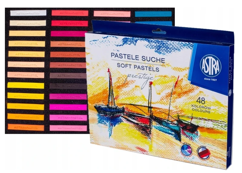 Pastele suche Astra Prestige 48 kolorów