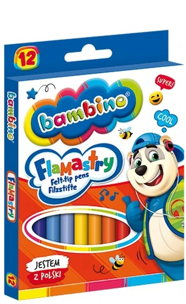 Flamastry Bambino 12 kol