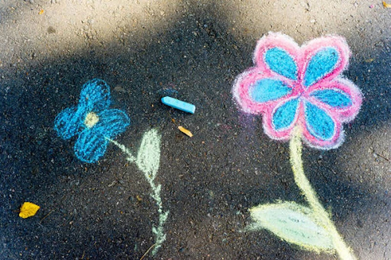 Kreda chodnikowa kolor M3 Mar-Bor wiaderko 21szt