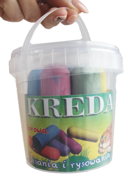 Kreda chodnikowa kolor M4 Mar-Bor wiaderko 7 sztuk