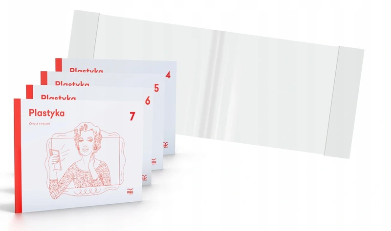 Okładka na książkę P2 20,8 cm x 55,4 cm Plastyka