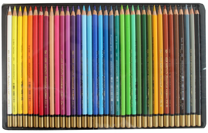 Kredki Koh-I-Noor Mondeluz 36 kol metalowe opakowanie