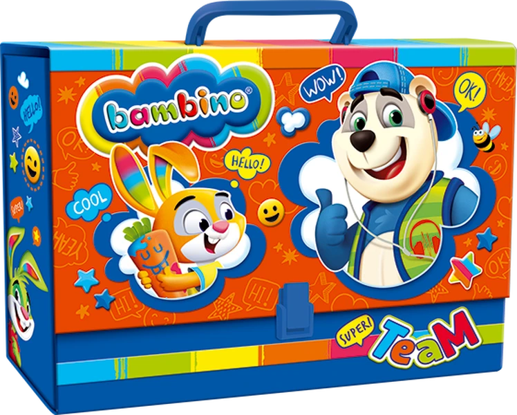 Teczka z rączką A4 XXL Bambino