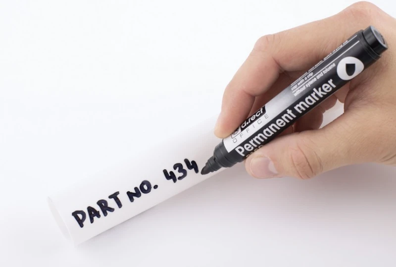 Marker permanentny D.rect 2160 okrągły 4 kolory