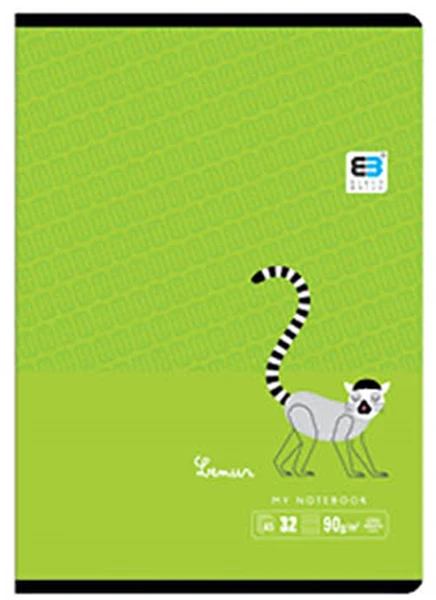 Zeszyt A5 32 k szeroka linia INTERDRUK Tropical