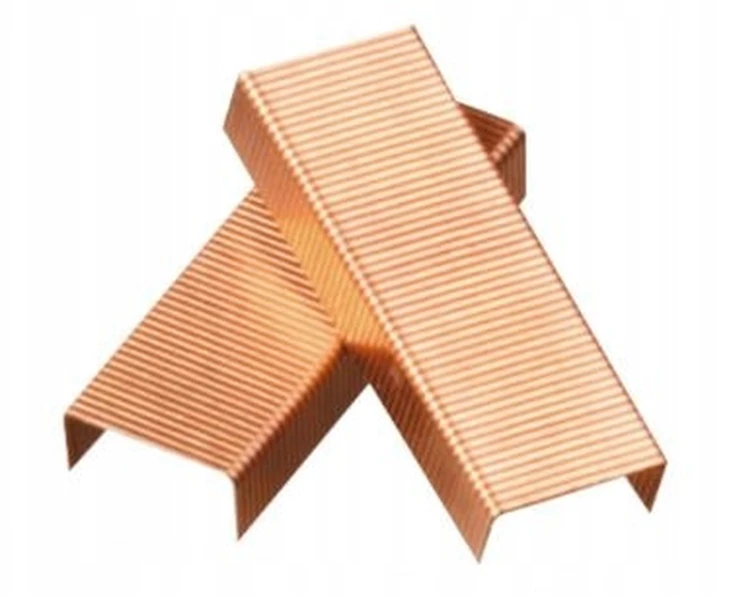 Zszywki NOVUS 10 miedziowane