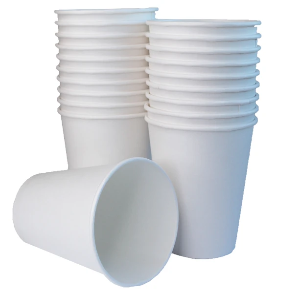 Kubek papierowy 1-warst. Eko 300ml Biały 50 sztuk