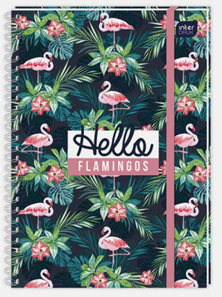 Pamiętnik na spirali 150x210 z gumką INT