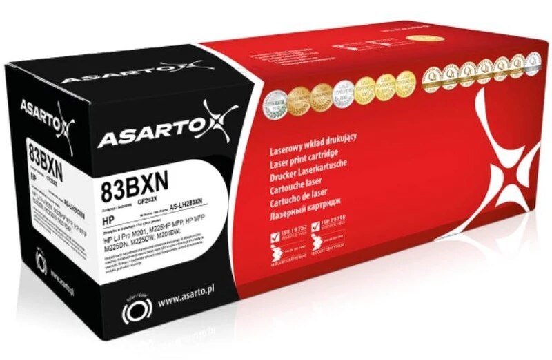 Toner Asarto do HP CF283X czarny