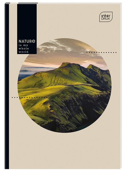 Brulion A5 96 # oprawa półtwarda 70g Interdruk