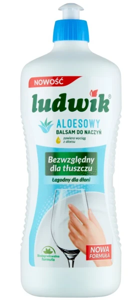 Płyn do mycia naczyń LUDWIK 900 g Aloes