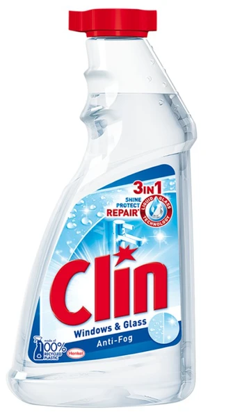 Clin Płyn do szyb i luster ZAPAS 500ml Anty-Para