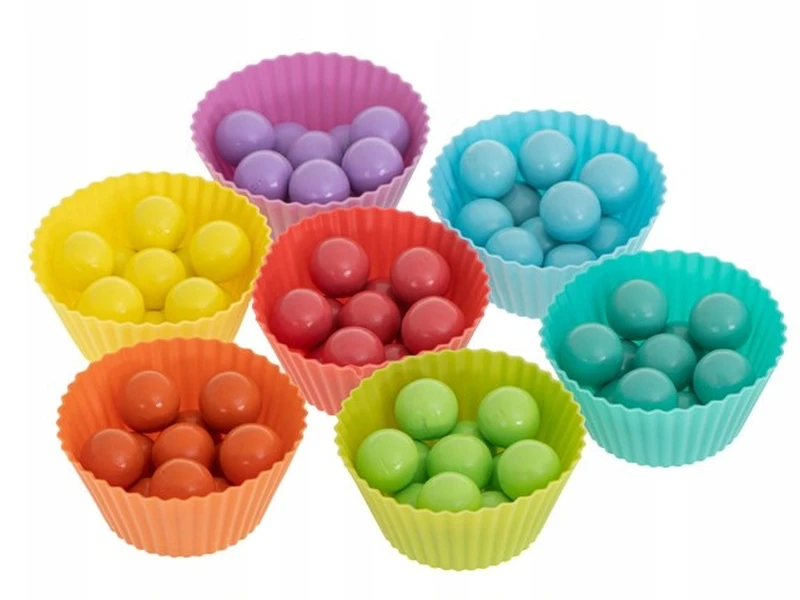 Drewniana układanka mozaika koraliki kulki Puzzle