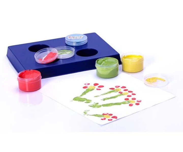 Farby do malowania palcami 4 kol Astra Creativo