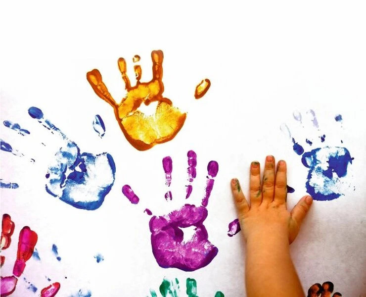 Farby do malowania palcami 4 kol Astra Creativo