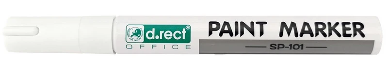 Marker olejowy D.RECT SP-101 biały