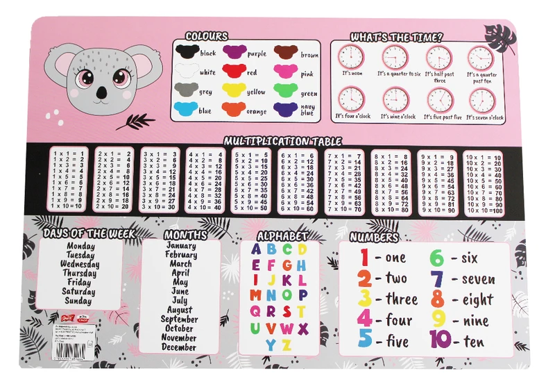 Podkład laminowany A3 BAMBINO My little Friends 1 sztuka