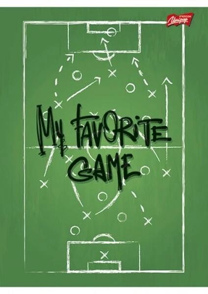 Brulion A4 96k kratka oprawa półtwarda