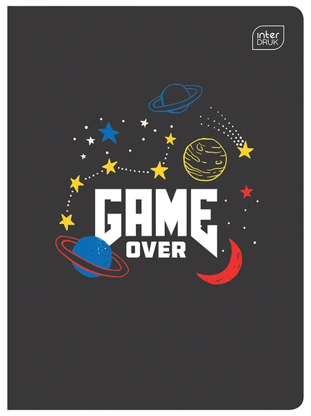 Zeszyt A5 16k 3 linia kolor INTERDRUK Trends Boys