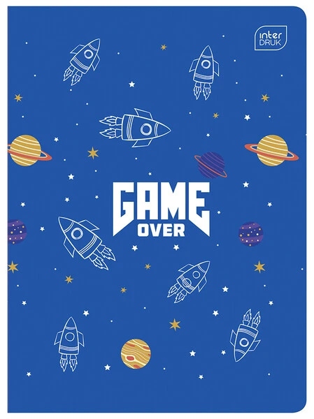 Zeszyt A5 16k 3 linia kolor INTERDRUK Trends Boys