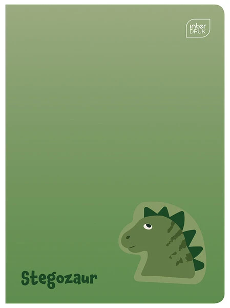 Zeszyt A5 16 3linie chłopięcy Interdruk Dinozau