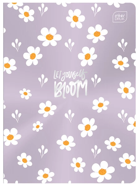 Zeszyt A5 32 3 linia kolor Interdruk Metallic